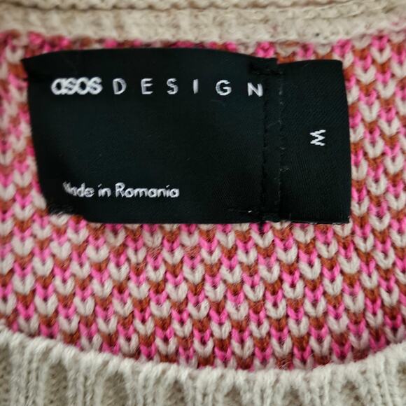 asos No Sweat Oversize Sweater Size Small - Picture 3 of 4
